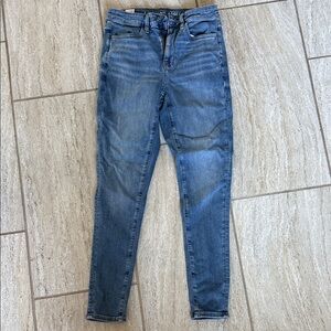 American Eagle Outfitters Dark Blue Skinny Jeans